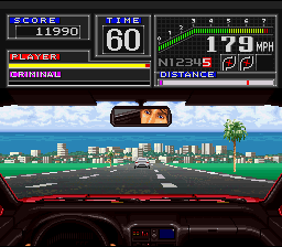 Super Chase HQ screenshot 5 for Super Nintendo
